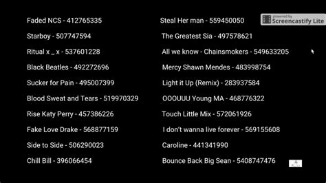 Working roblox music codes - May 16, 2023 · It adds a personalized touch to the gaming experience, allowing players to create their own unique atmosphere and enjoy their favorite tunes while exploring the Roblox world. The following section will list some of the best working Roblox music codes of 2023. Best working Roblox music codes as of May 2023
